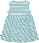  - Kleid Streifen mit Leinen - loud + proud - 6043-lag-74/80