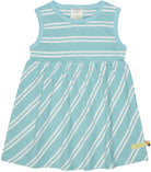  - Kleid Streifen mit Leinen - loud + proud - 6043-lag-74/80