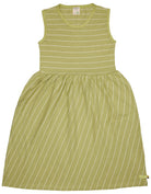 Kleid Streifen mit Leinen - loud + proud - 6066K - avo - 134/140