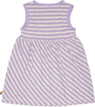 Kleid Streifen mit Leinen - loud + proud - 6080 - lil - 74/80