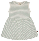 Kleid Streifen mit Leinen - loud + proud - 6090 - bam - 74/80