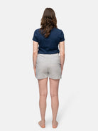 Lässige Short mit Leinen - Anteil - loud + proud - G413-ul-36