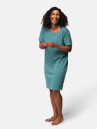 Lässiges Sleepshirt aus Derby - Rib - loud + proud - G600-top-36