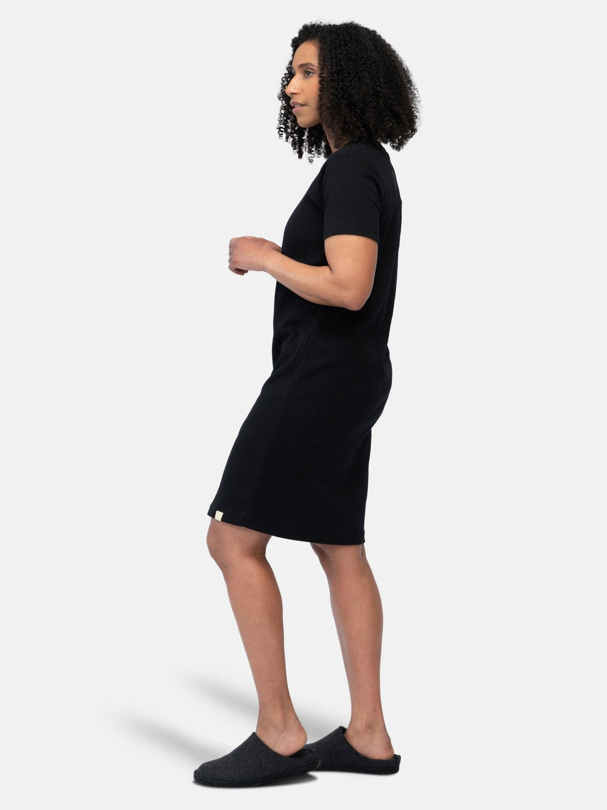 Lässiges Sleepshirt aus Derby - Rib - loud + proud - G600-blk-36