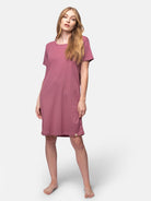 Lässiges Sleepshirt aus Derby - Rib - loud + proud - G600-grp-36