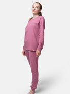 Langarm - Shirt mit Woll - Anteil und Bündchen - loud + proud - G204-grp-36