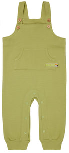Latzhose Rippenstruktur - loud + proud - 4171 - avo - 62/68