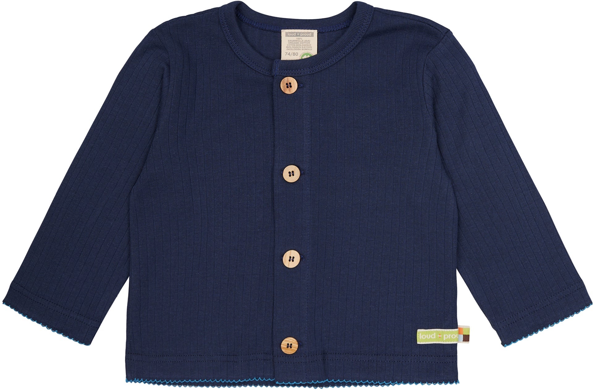Leichte Jacke aus Derby Rib - loud + proud - 3143 - ul - 74/80
