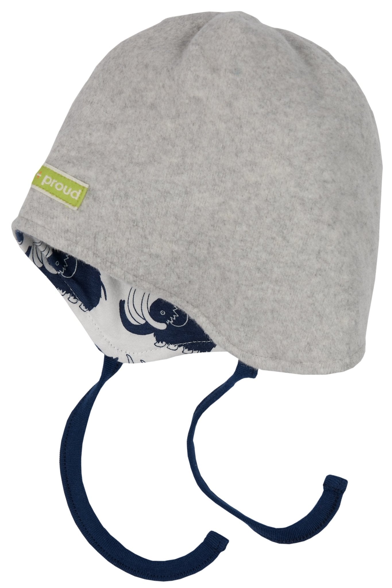  - Mütze Fleece - loud + proud - 7126-Silver-50/56