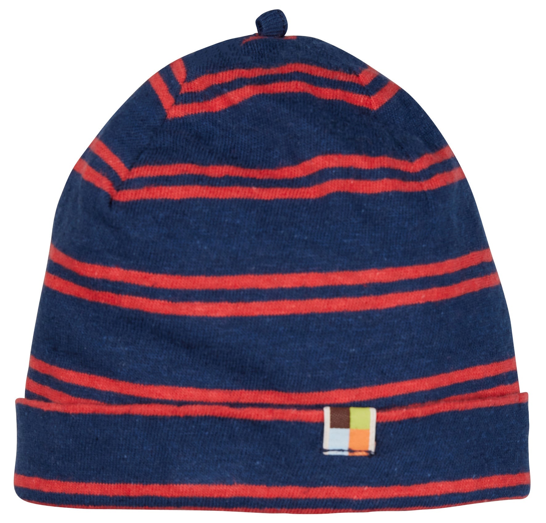  - Mütze Streifen mit Leinen - loud + proud - 7096-ul-50/56