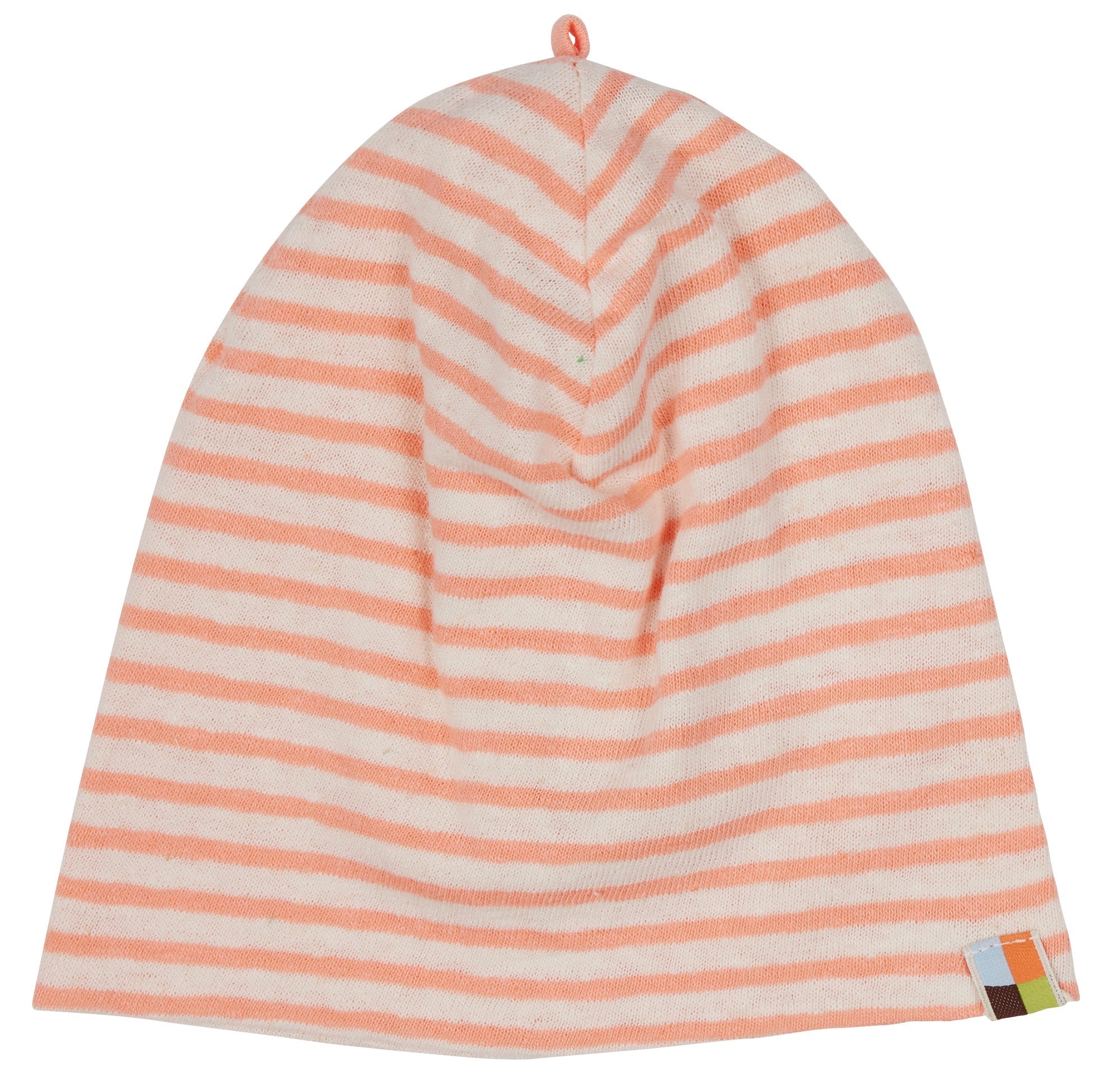  - Mütze Streifen mit Leinen - loud + proud - 7118-pea-50/56
