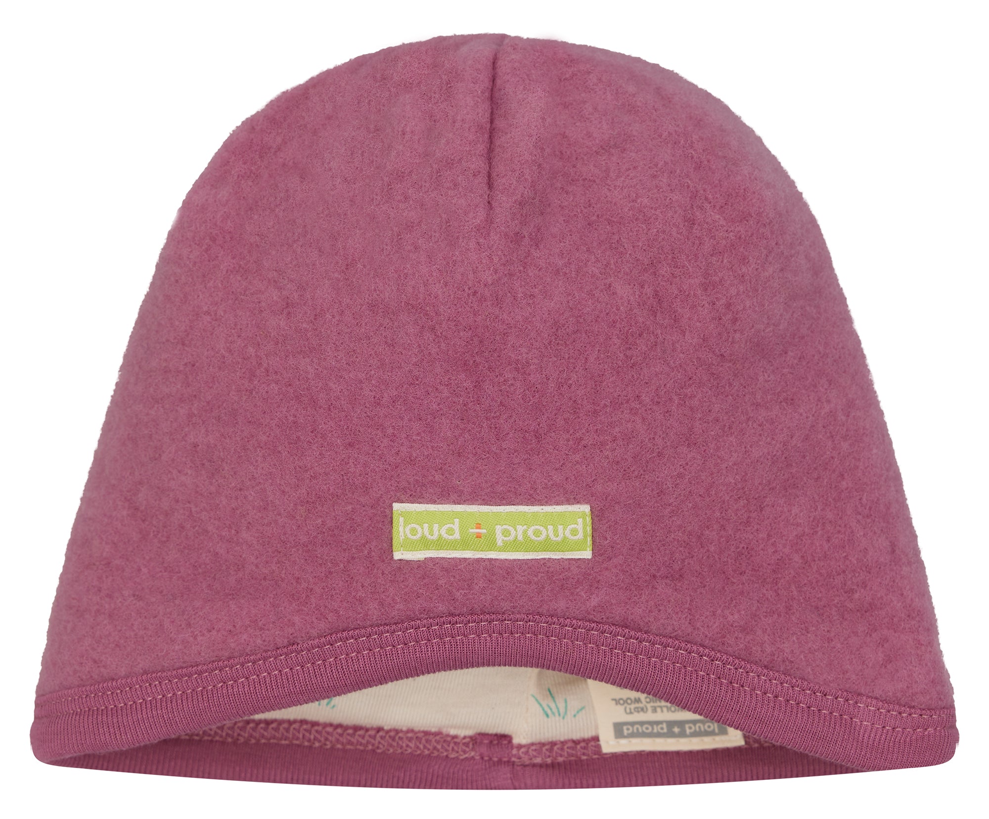 Mütze Wollfleece - loud + proud - 7193 - grp - 62/68