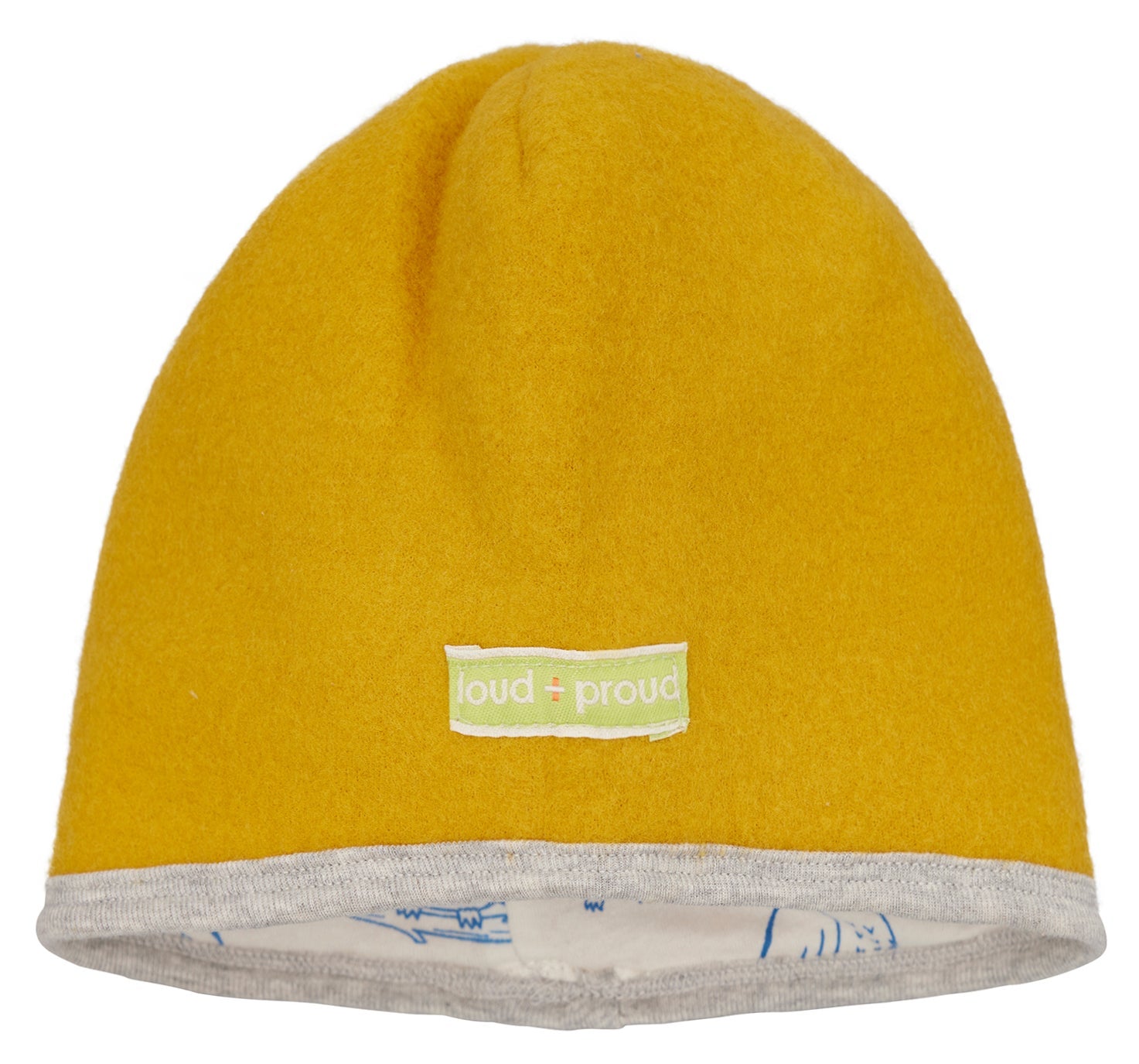 Mütze Wollfleece - loud + proud - 7176 - cur - 62/68