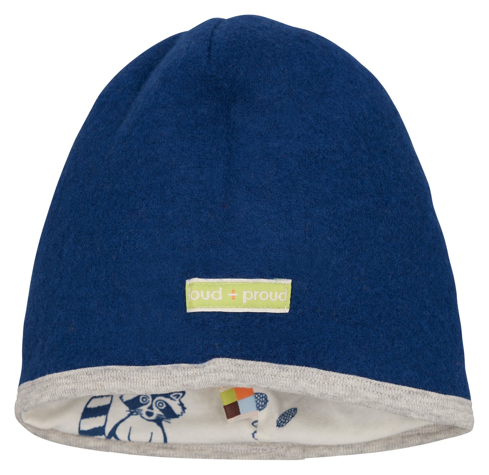 Mütze Wollfleece - loud + proud - 7176 - ul - 62/68