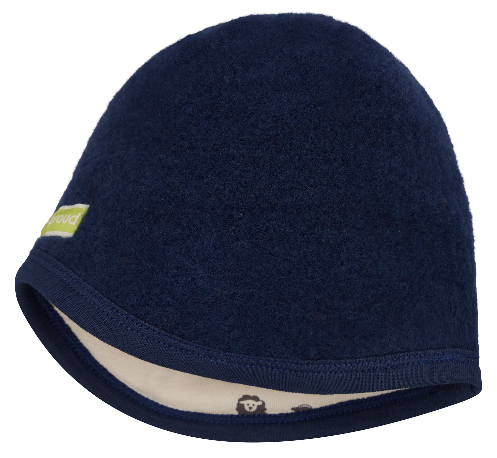 Mütze Wollfleece - loud + proud - 7193 - ul - 62/68