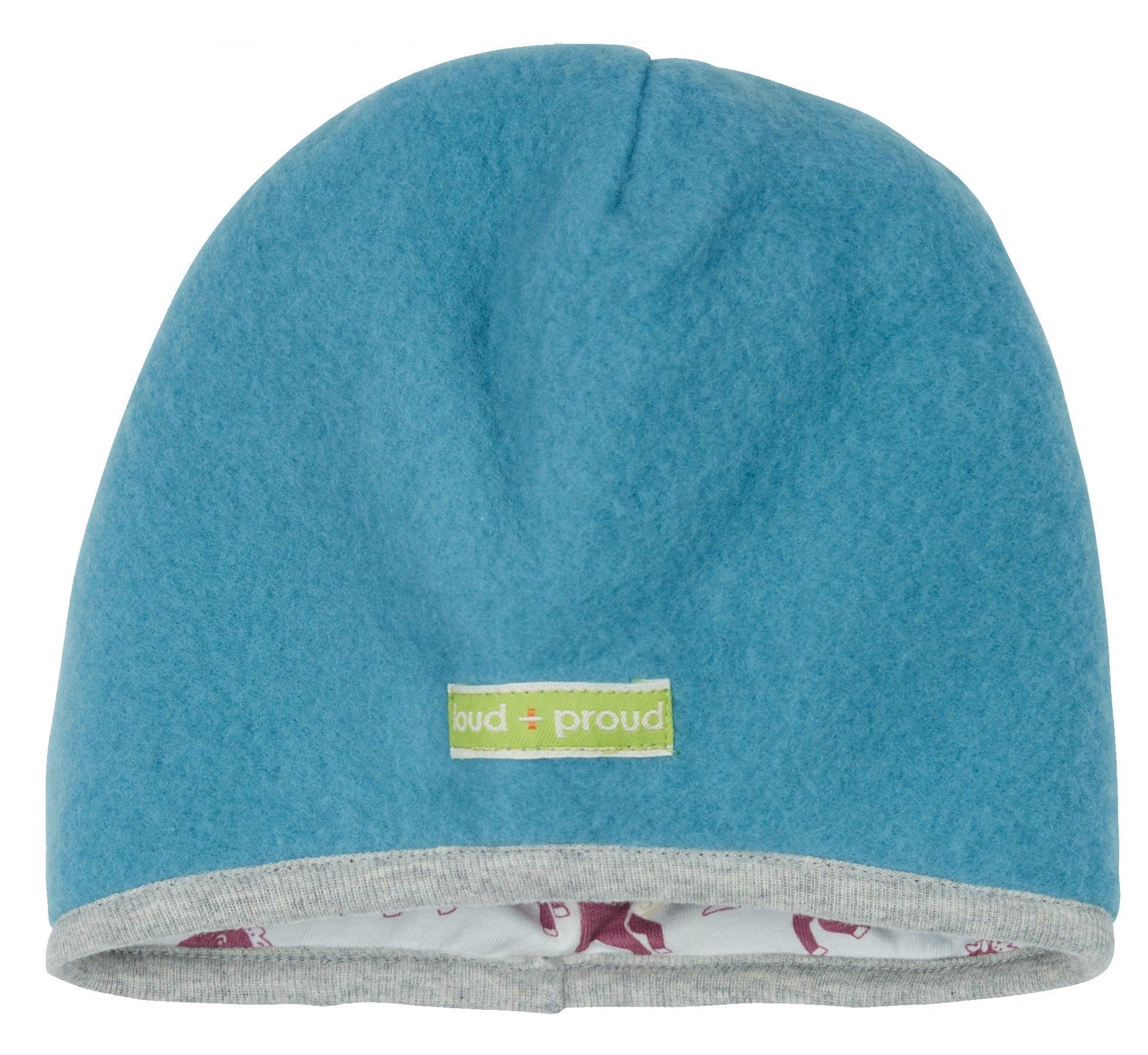 Mütze Wollfleece - loud + proud - 7130-top-50/56