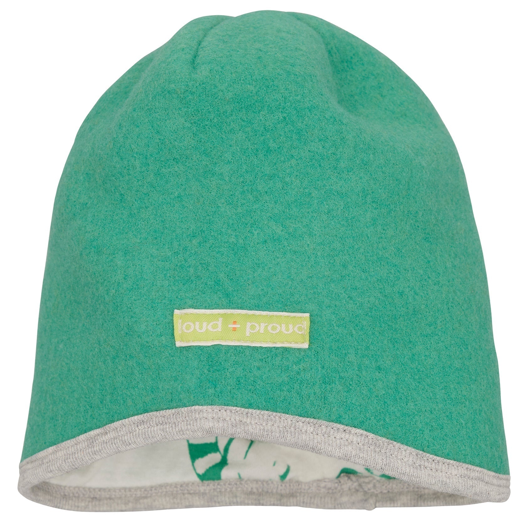 Mütze Wollfleece - loud + proud - 7176 - pla - 62/68