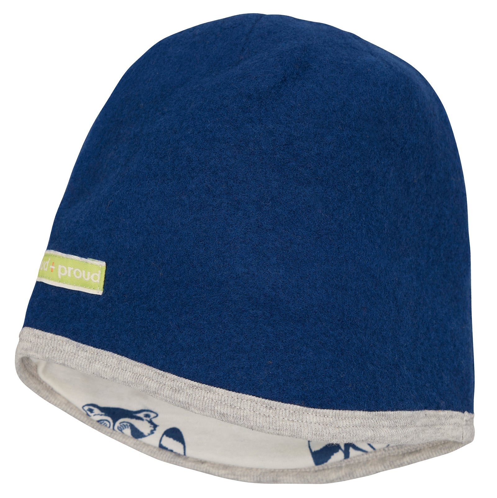 Mütze Wollfleece - loud + proud - 7176 - ul - 62/68
