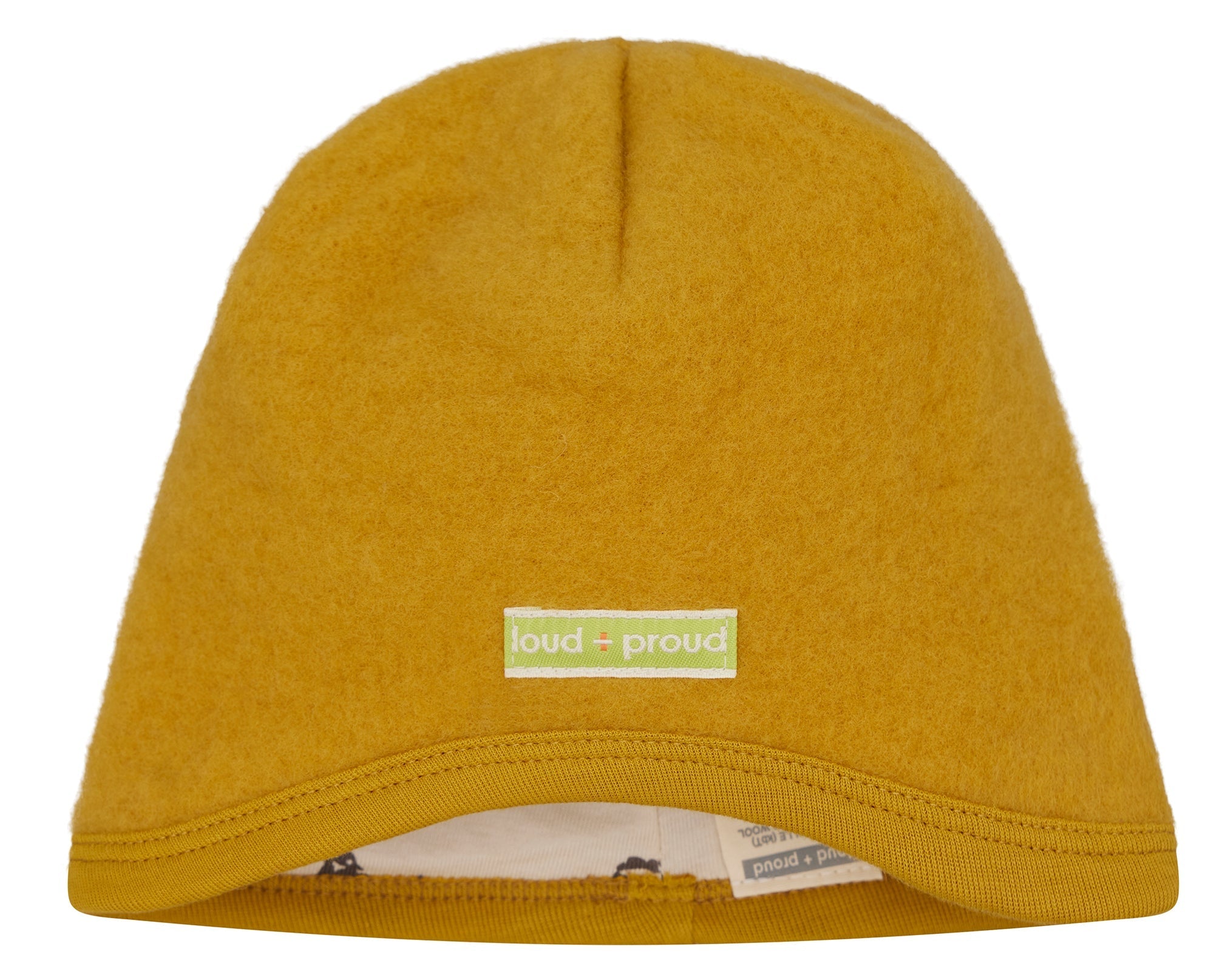 Mütze Wollfleece - loud + proud - 7193 - cur - 62/68