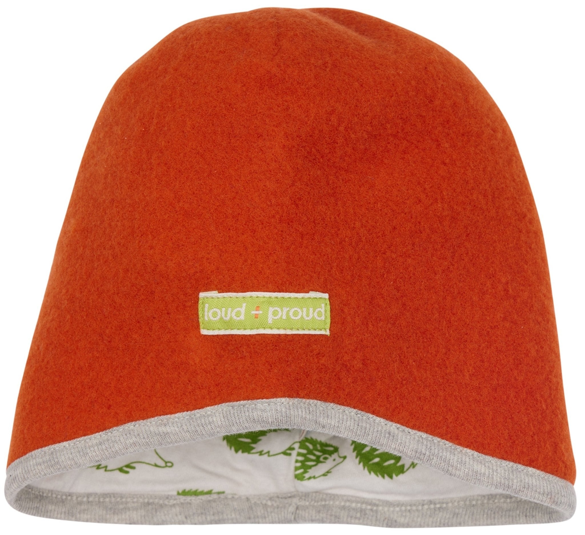 Mütze Wollfleece aus Bio - Wolle - loud + proud - 7158 - ter - 62/68