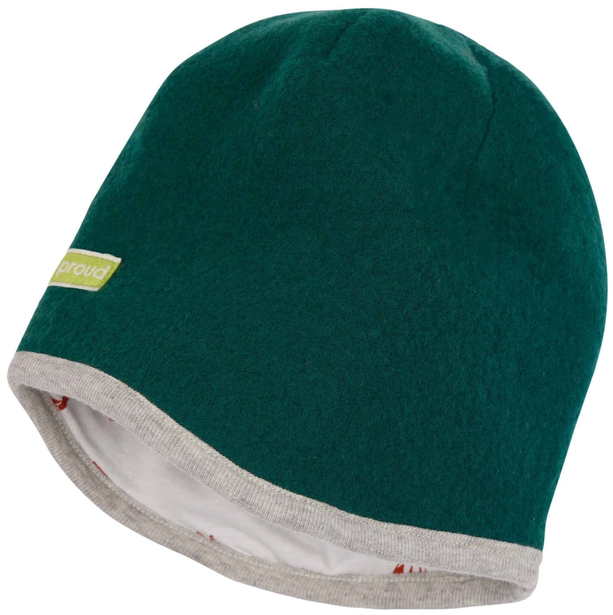 Mütze Wollfleece aus Bio - Wolle - loud + proud - 7158 - bot - 62/68