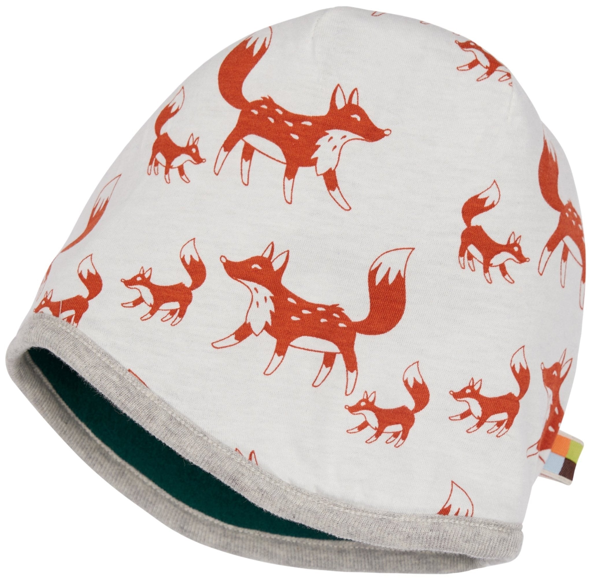 Mütze Wollfleece aus Bio - Wolle - loud + proud - 7158 - bot - 62/68