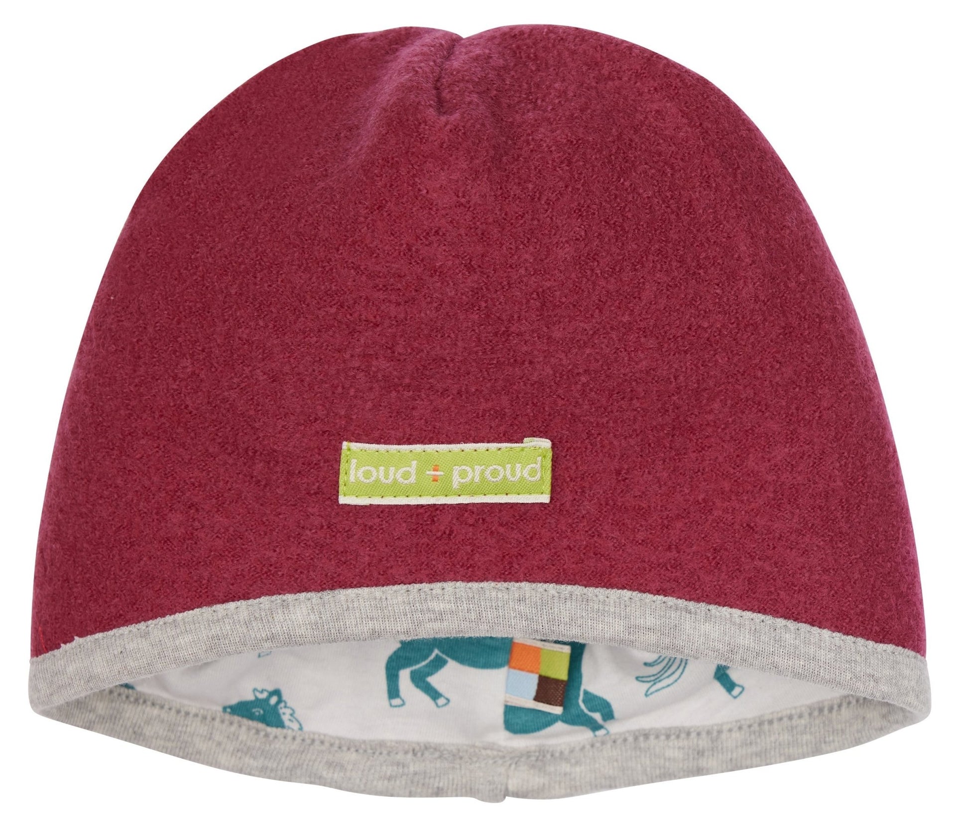 Boiled wool hat
