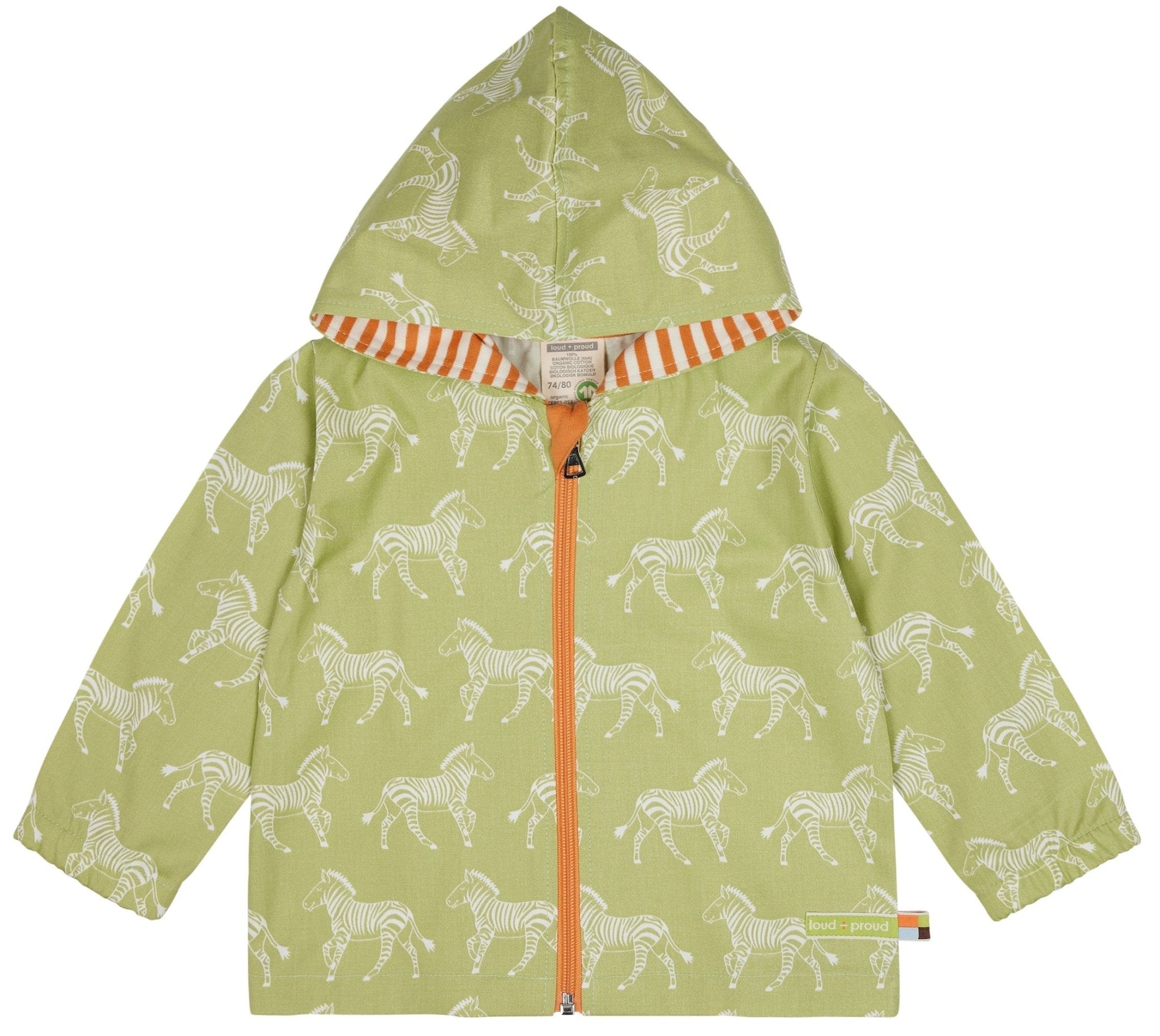 Outdoorjacke - loud + proud - 3121 - avo - 62/68