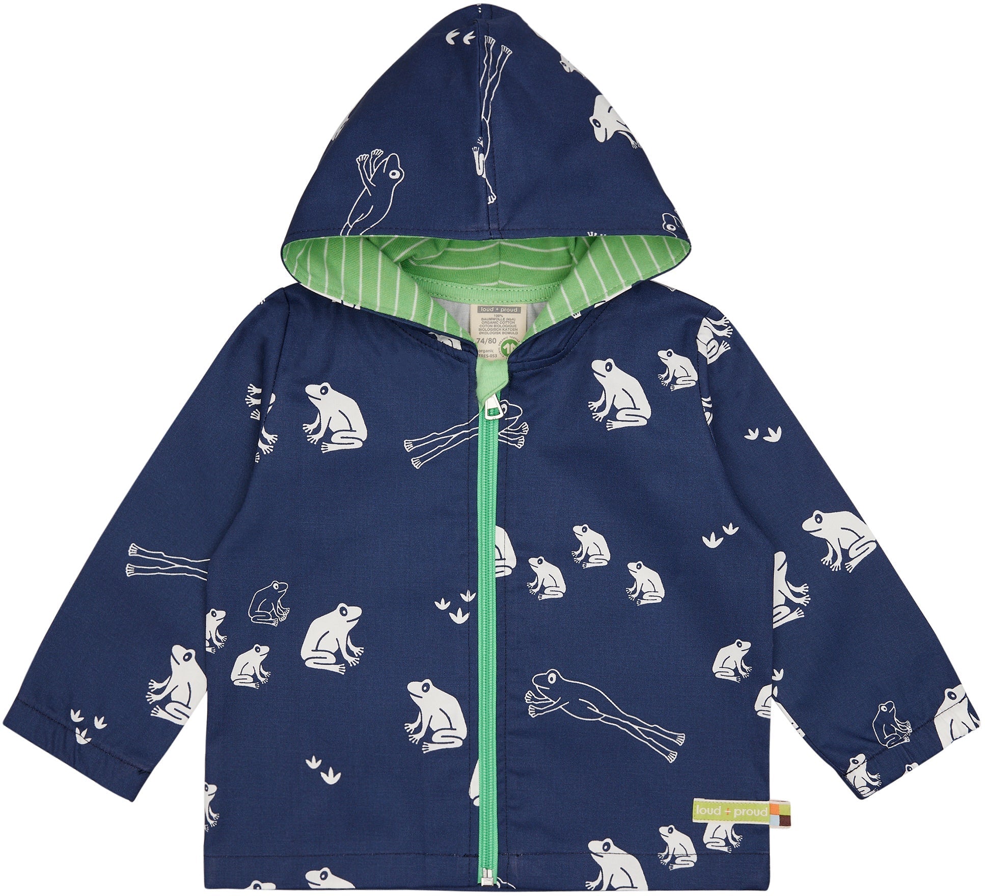Outdoorjacke - loud + proud - 3138 - ul - 62/68
