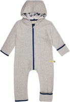  - Overall aus Baumwoll - Fleece - loud + proud - 5134-sil-50/56