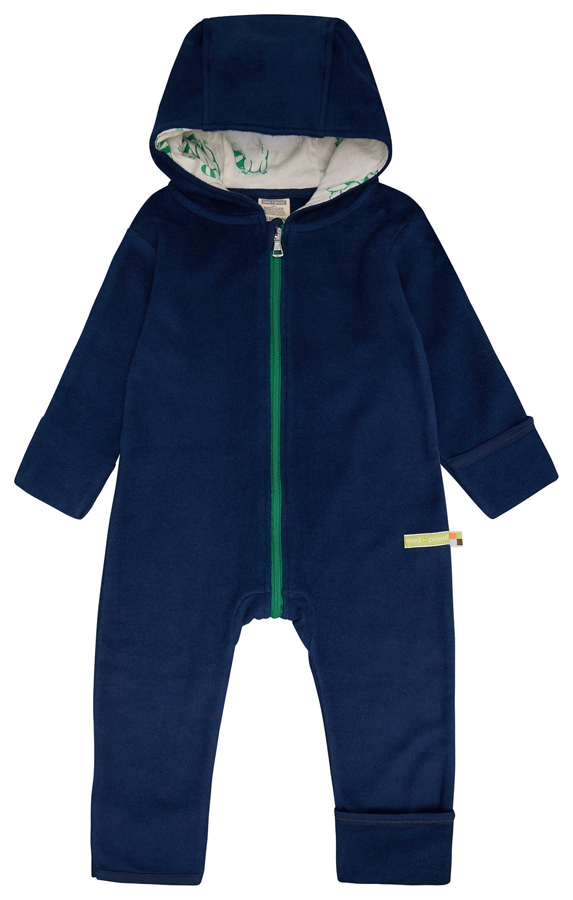 Overall aus Baumwoll - Fleece - loud + proud - 5151 - ul - 50/56