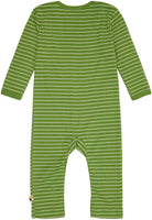 Overall langarm gestreift mit Rippe - loud + proud - 5133 - grs - 50/56