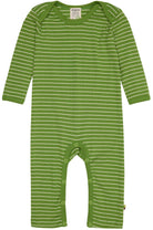 Overall langarm gestreift mit Rippe - loud + proud - 5133 - grs - 50/56