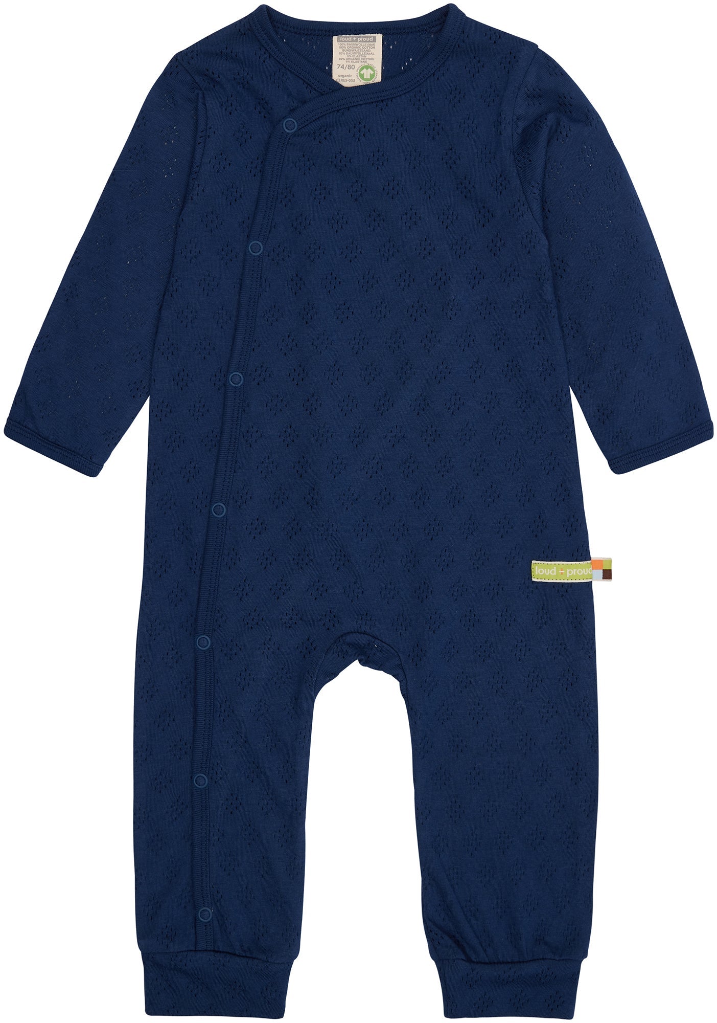 Overall mit Lochmuster - loud + proud - 5138 - ul - 50/56