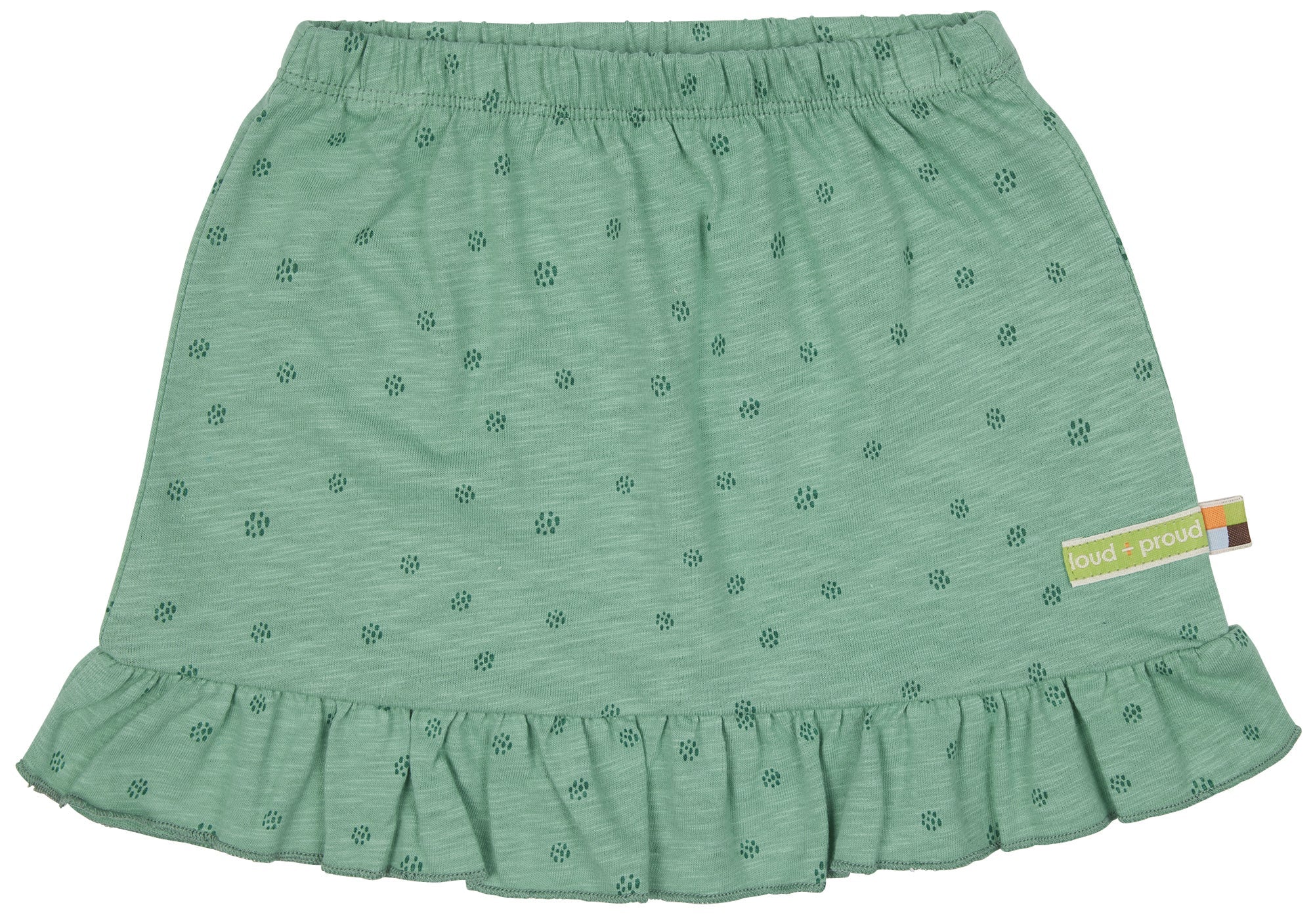  - Rock Slub Jersey mit Druck - loud + proud - 6058-Bamboo-74/80