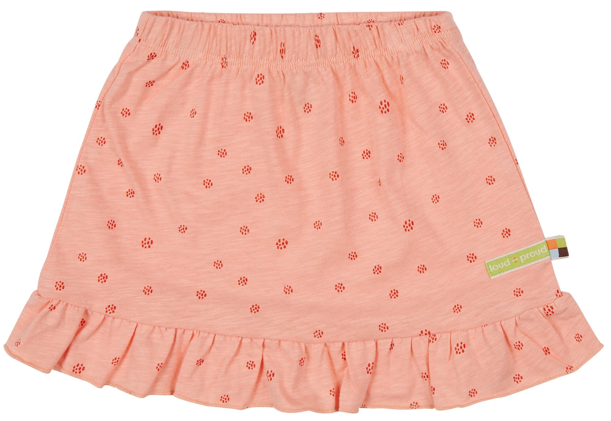  - Rock Slub Jersey mit Druck - loud + proud - 6058-pea-74/80