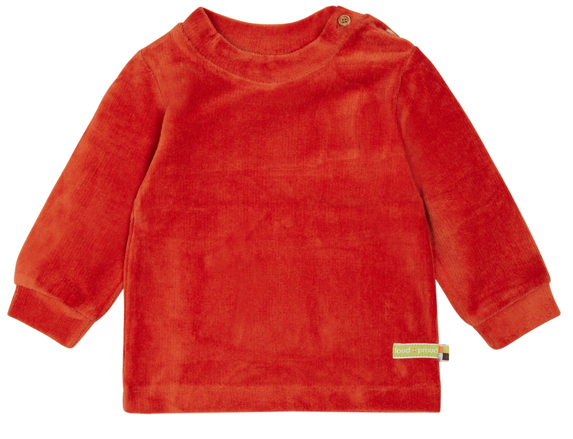  - Shirt Cord - loud + proud - 1105-Cinnamon-62/68