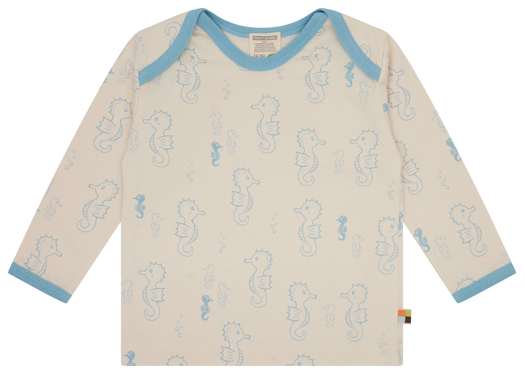 Shirt Druck - loud + proud - 1175 - air - 62/68