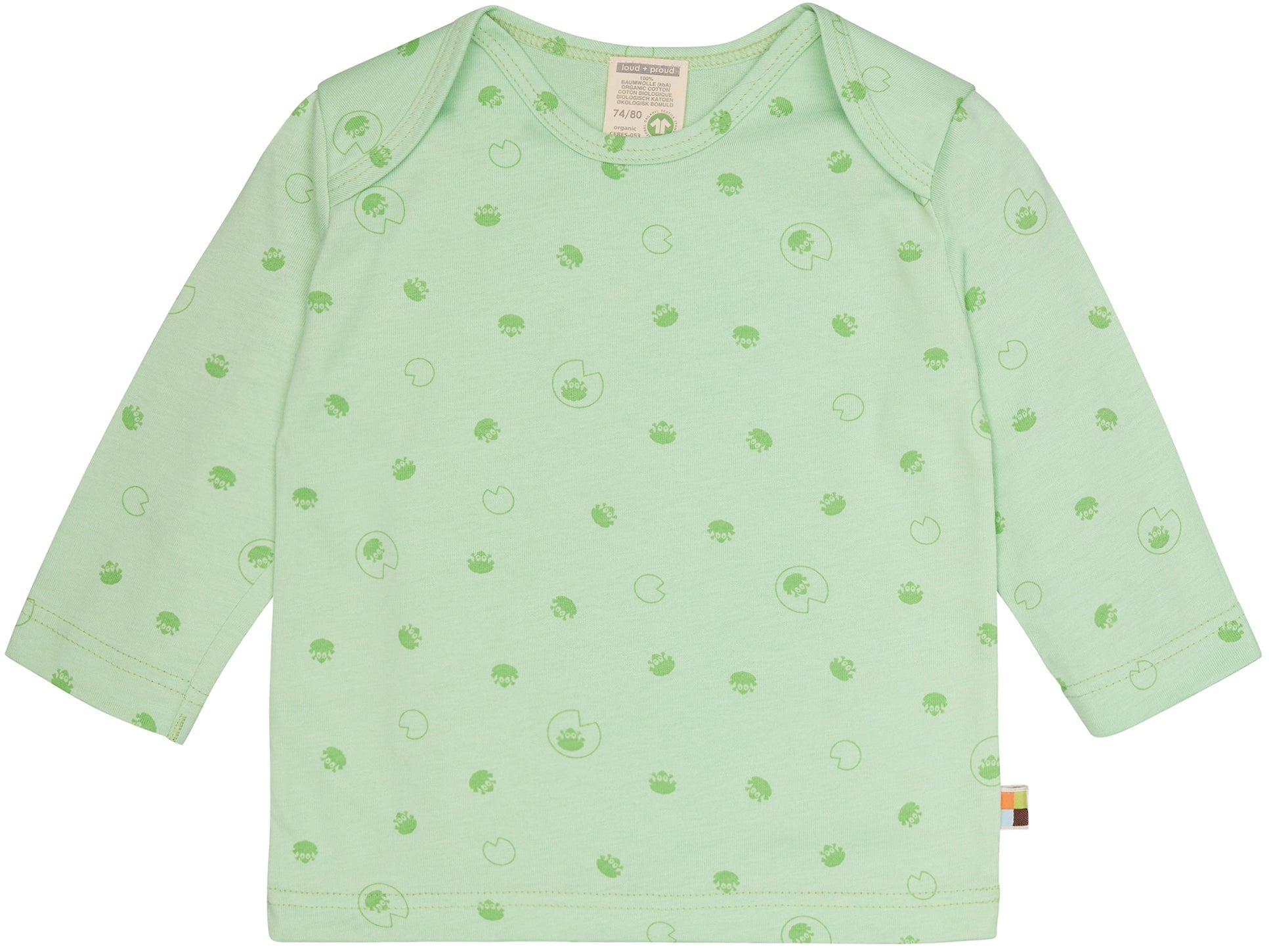 Shirt Druck - loud + proud - 1155 - opp - 62/68