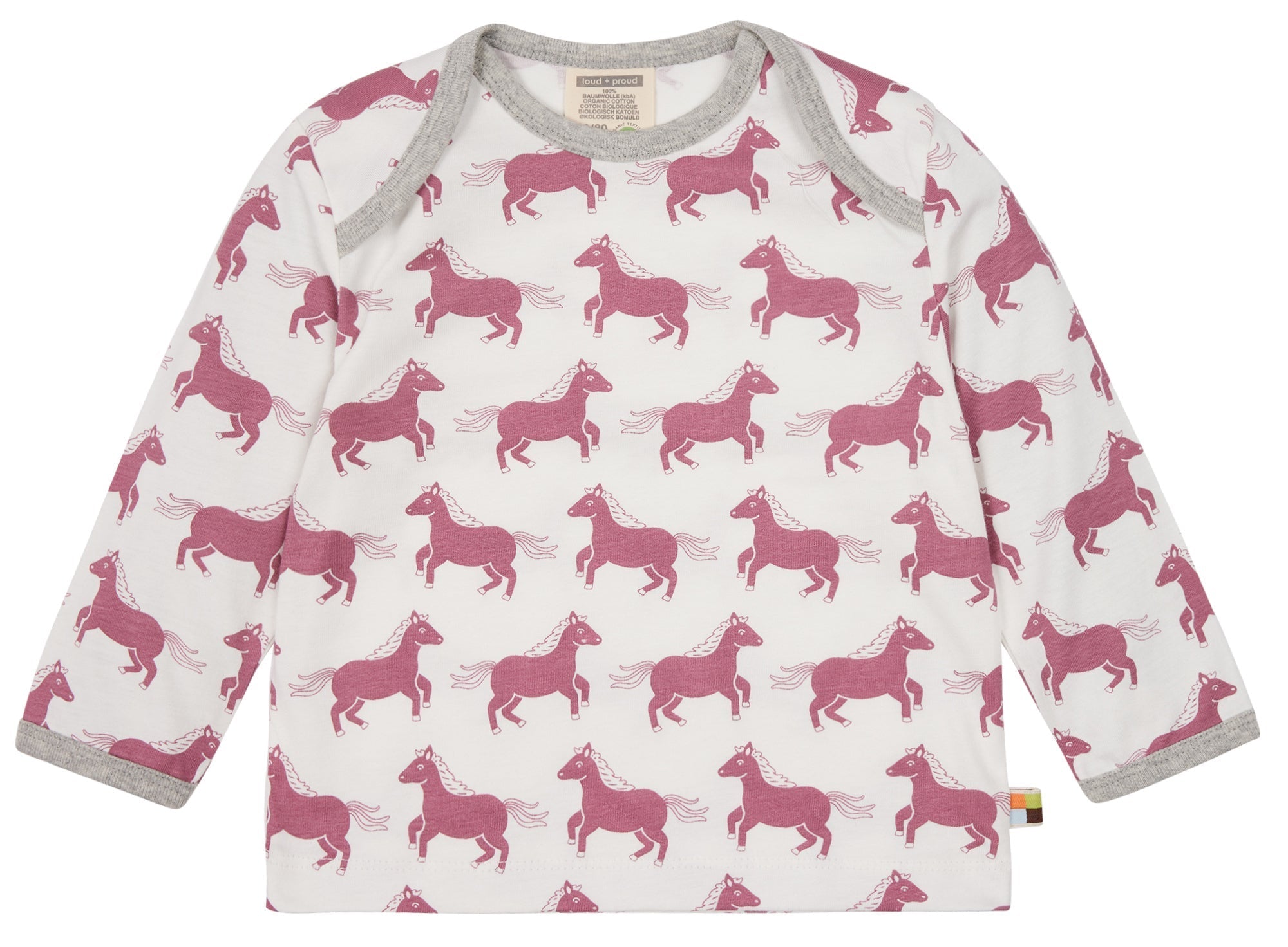 Shirt Druck - loud + proud - 1101-grp-62/68