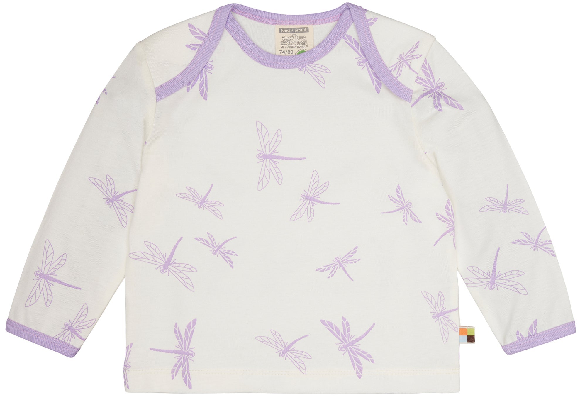 Shirt Druck - loud + proud - 1141 - lil - 62/68
