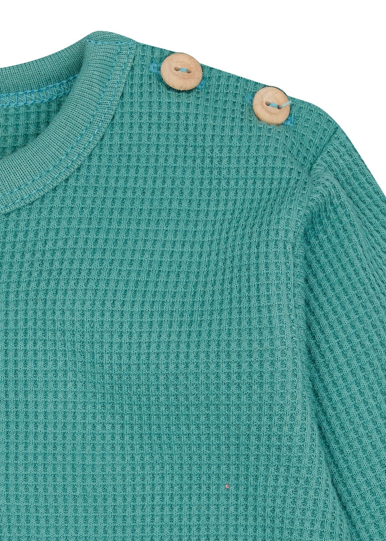 Shirt in Waffelstruktur - loud + proud - 1203 - ore - 62/68