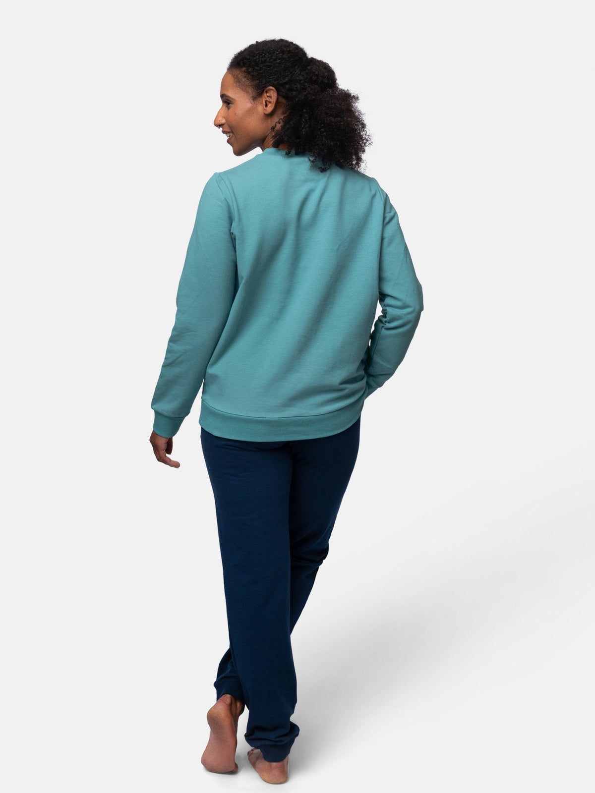 Shirt in weicher Sweat Qualität - loud + proud - G201-top-36