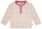 Shirt Interlock mit Druck - loud + proud - 1164 - rou - 62/68