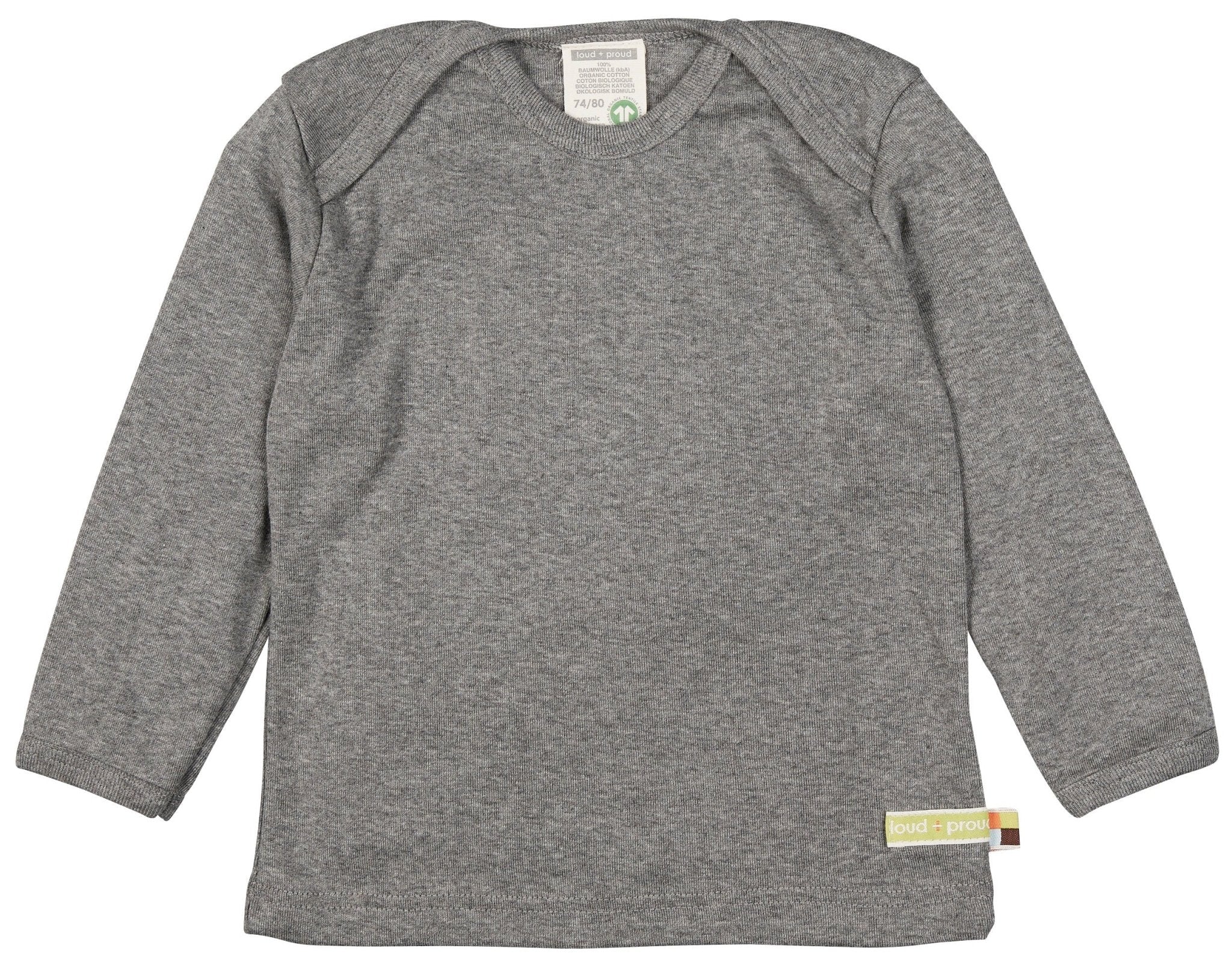  - Shirt Langarm - loud + proud - 1074-gr-50/56