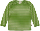 Shirt langarm gestreift mit Rippe - loud + proud - 1134 - grs - 62/68