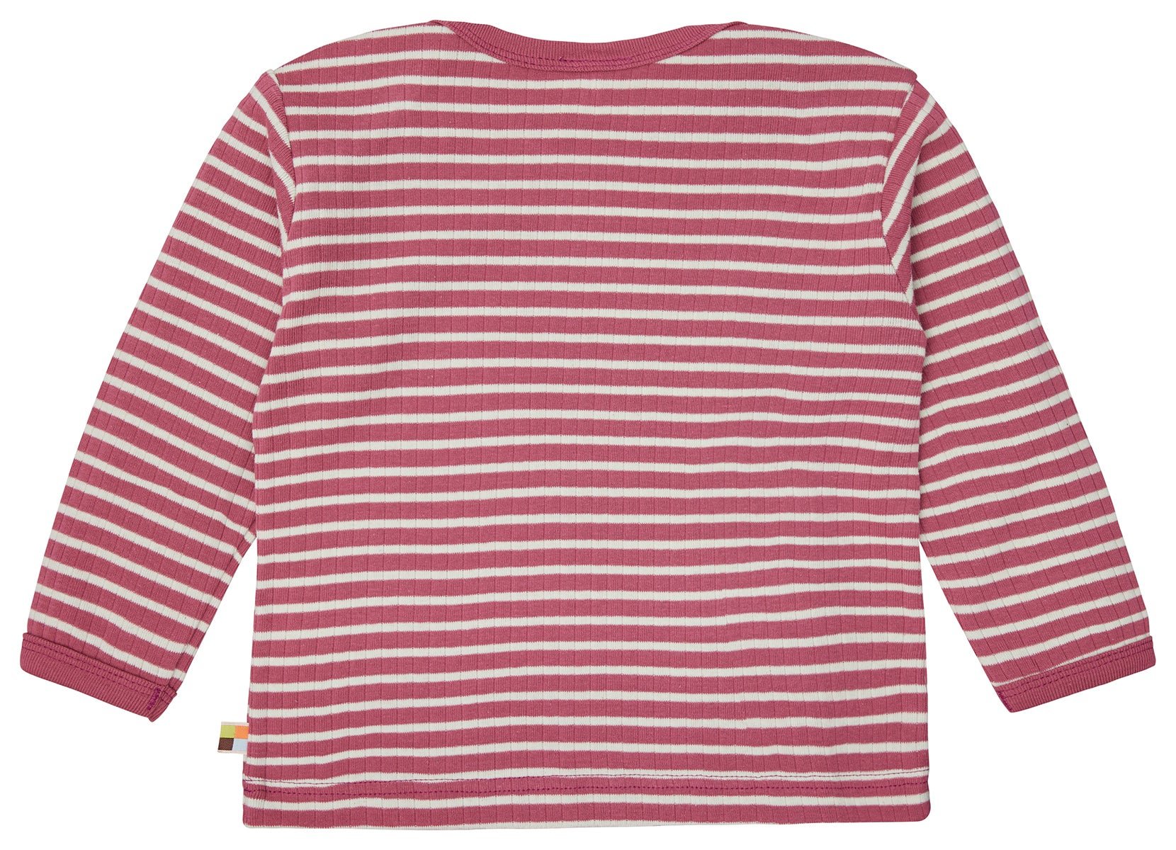  - Shirt langarm gestreift mit Rippe - loud + proud - 1162-rou-62/68