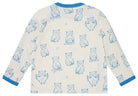 Shirt langarm mit Druck - loud + proud - 1157 - azu - 62/68