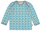 Shirt langarm mit Druck - loud + proud - 1112 - aq - 62/68
