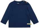 Shirt langarm mit Lochmuster - loud + proud - 1136 - ul - 62/68